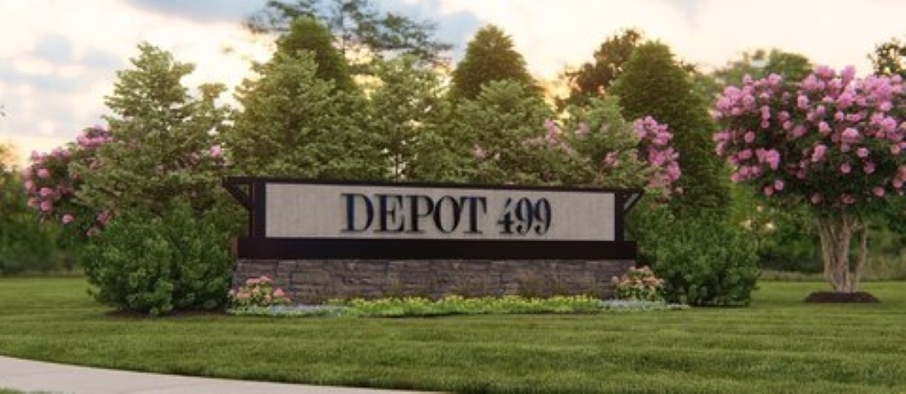 Entrance Sign to Depot 499 in Apex NC